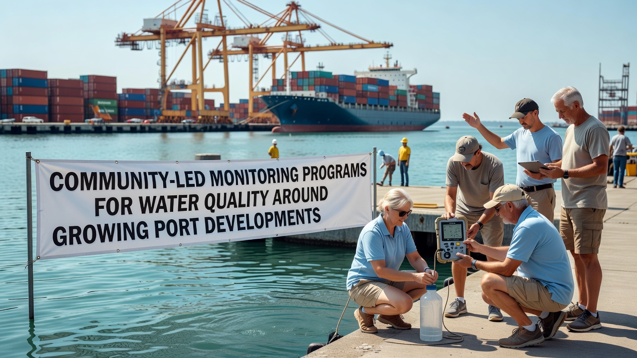 Community-Led Monitoring Programs for Water Quality Around Growing Port Developments